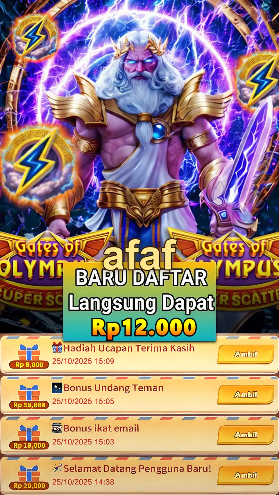 afaf Masuk